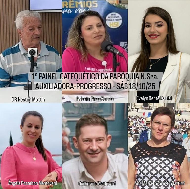 1º PAINEL CATEQUÉTICO DA PARÓQUIA N.SRA. AUXILIADORA DE PROGRESSO