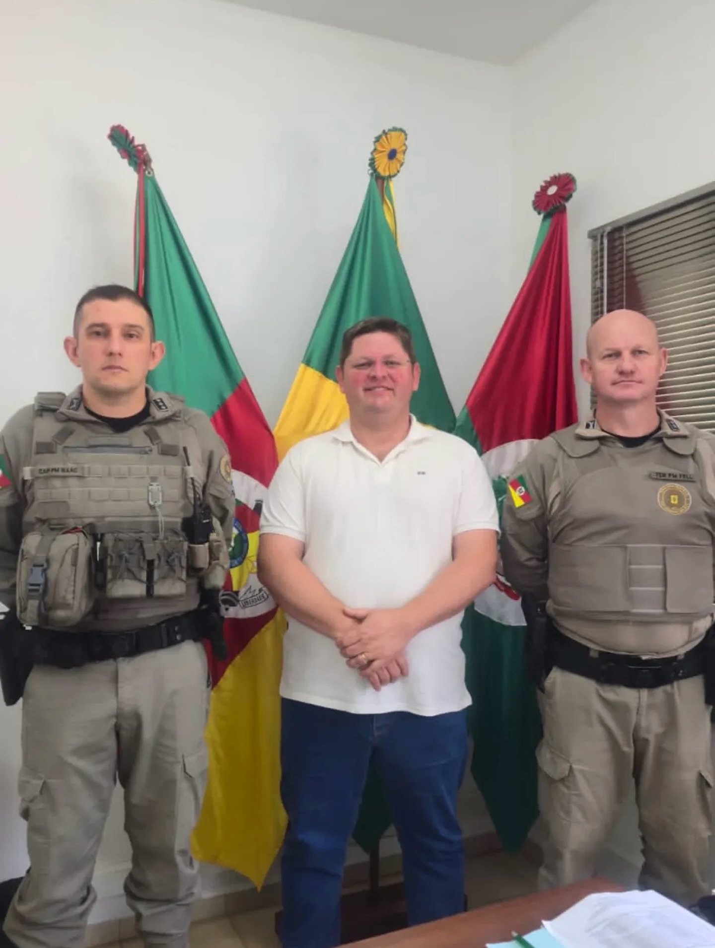 22° BPM e Poder Executivo estreitam laços em Canudos do Vale