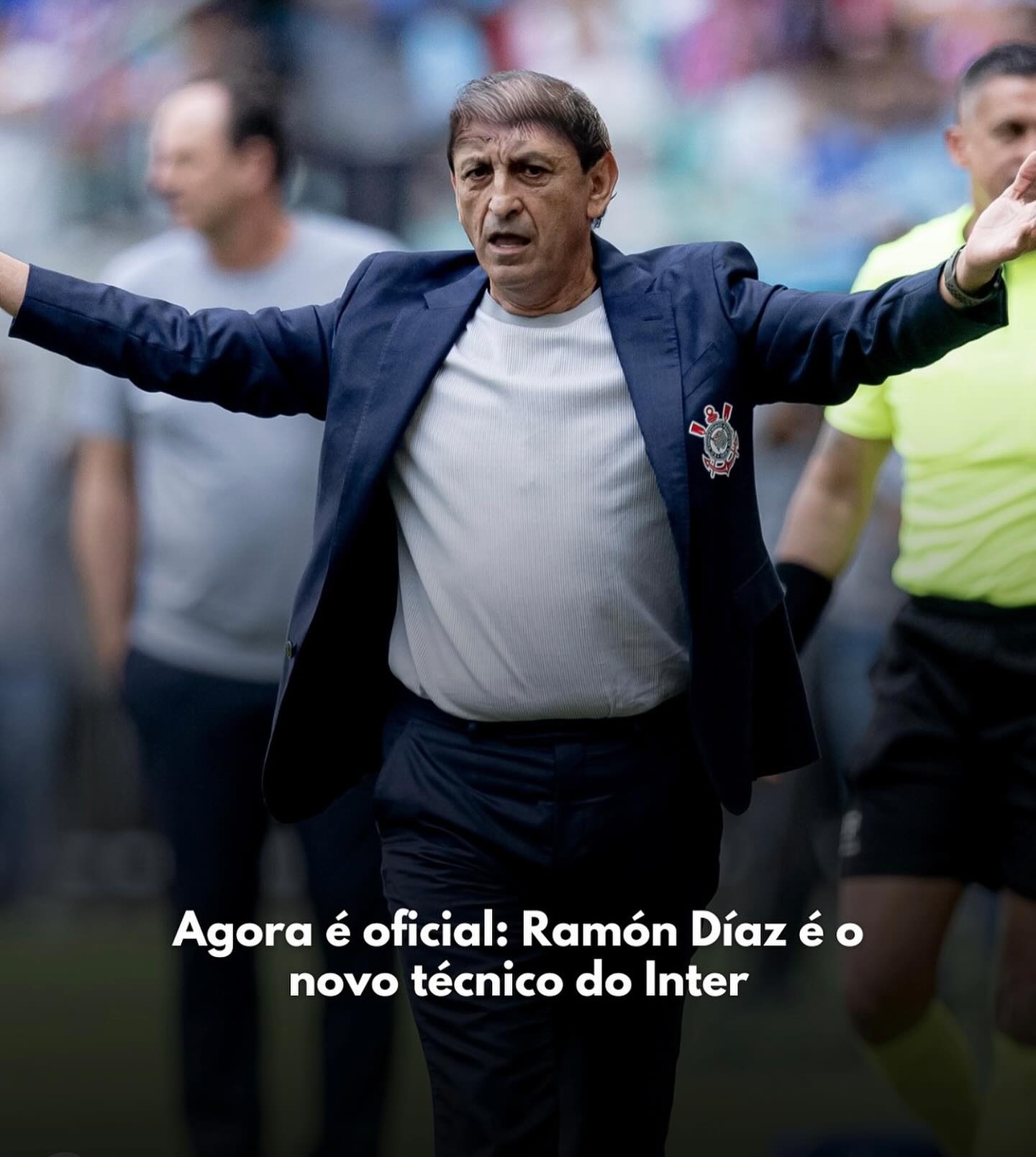 Agora é oficial: Ramón Díaz é o novo técnico do Inter