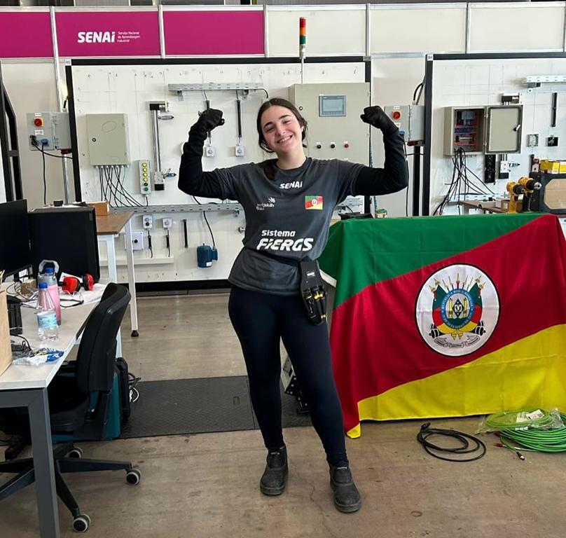 Aluna Progressense participa da WorldSkills, maior competição de educação profissional do mundo