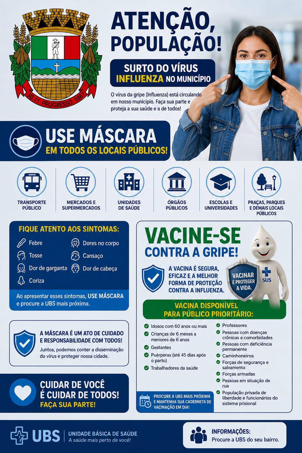 ATENÇÃO, POPULAÇÃO! 