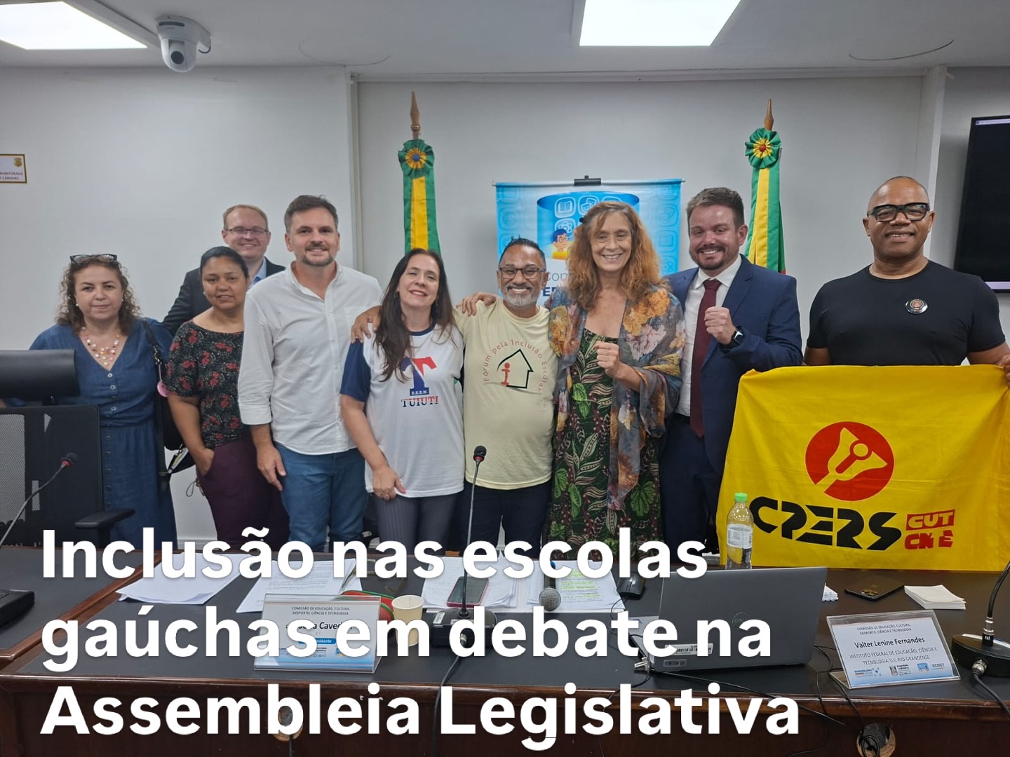 Inclusão nas escolas gaúchas em debate na Assembleia Legislativa