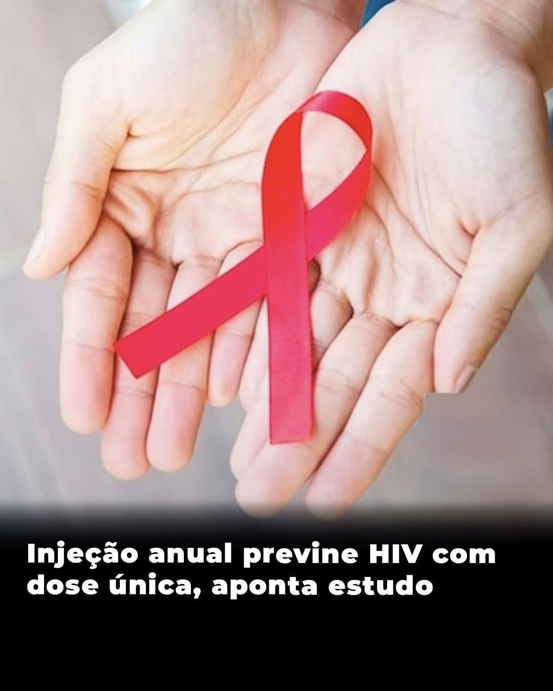 Injeção anual previne HIV com dose única, aponta estudo