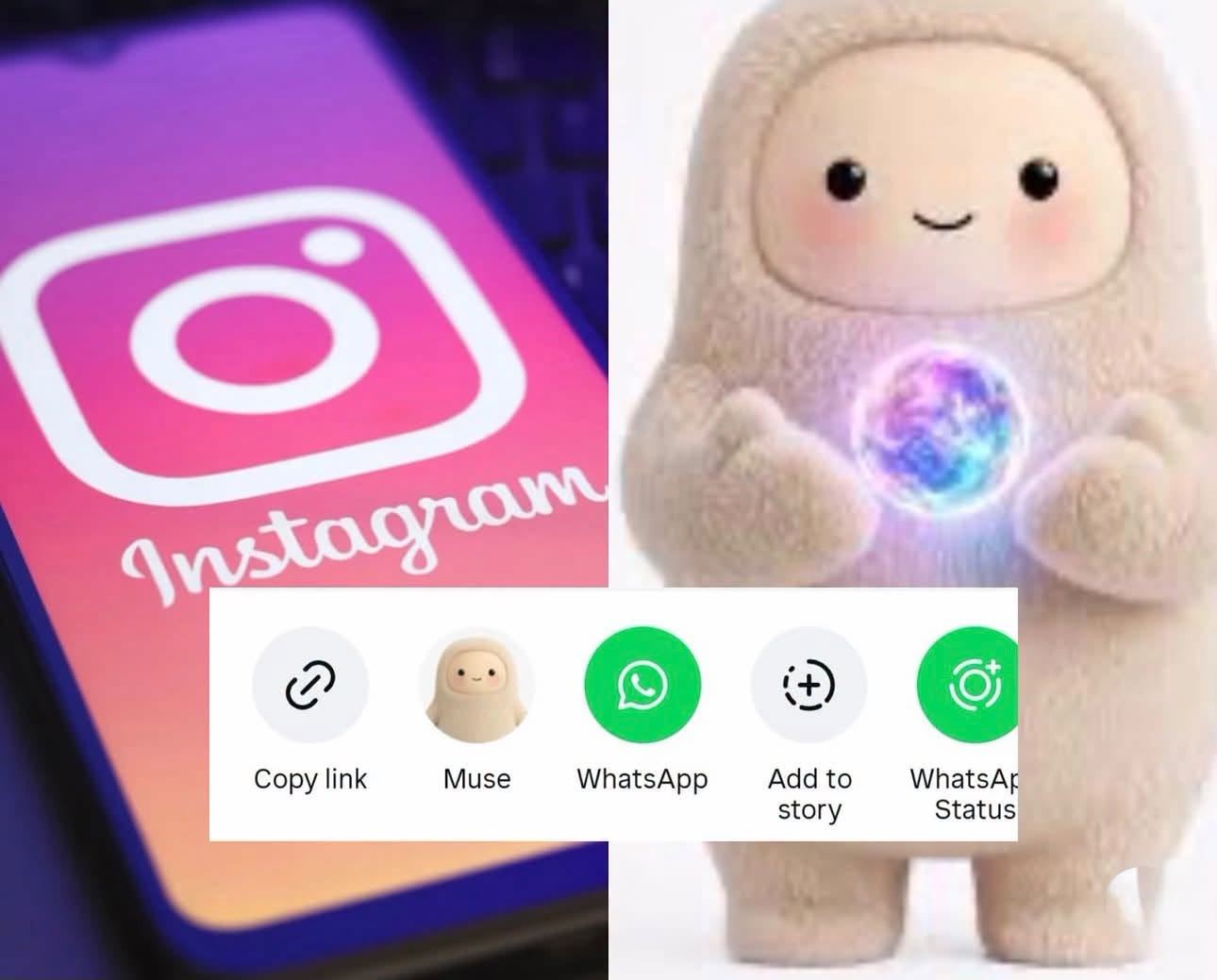 Instagram começa a integrar novos recursos com o Muse, agente de inteligência artificial da Meta