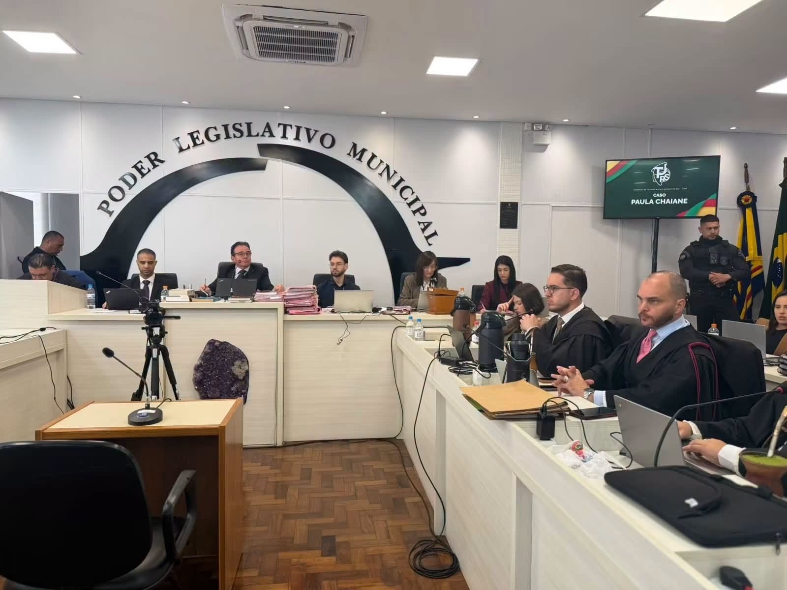 JÚRI DA MORTE DE PAULA PERIN PORTES COMEÇA EM SOLEDADE; QUATRO TESTEMUNHAS FORAM OUVIDAS NO PRIMEIRO DIA 
