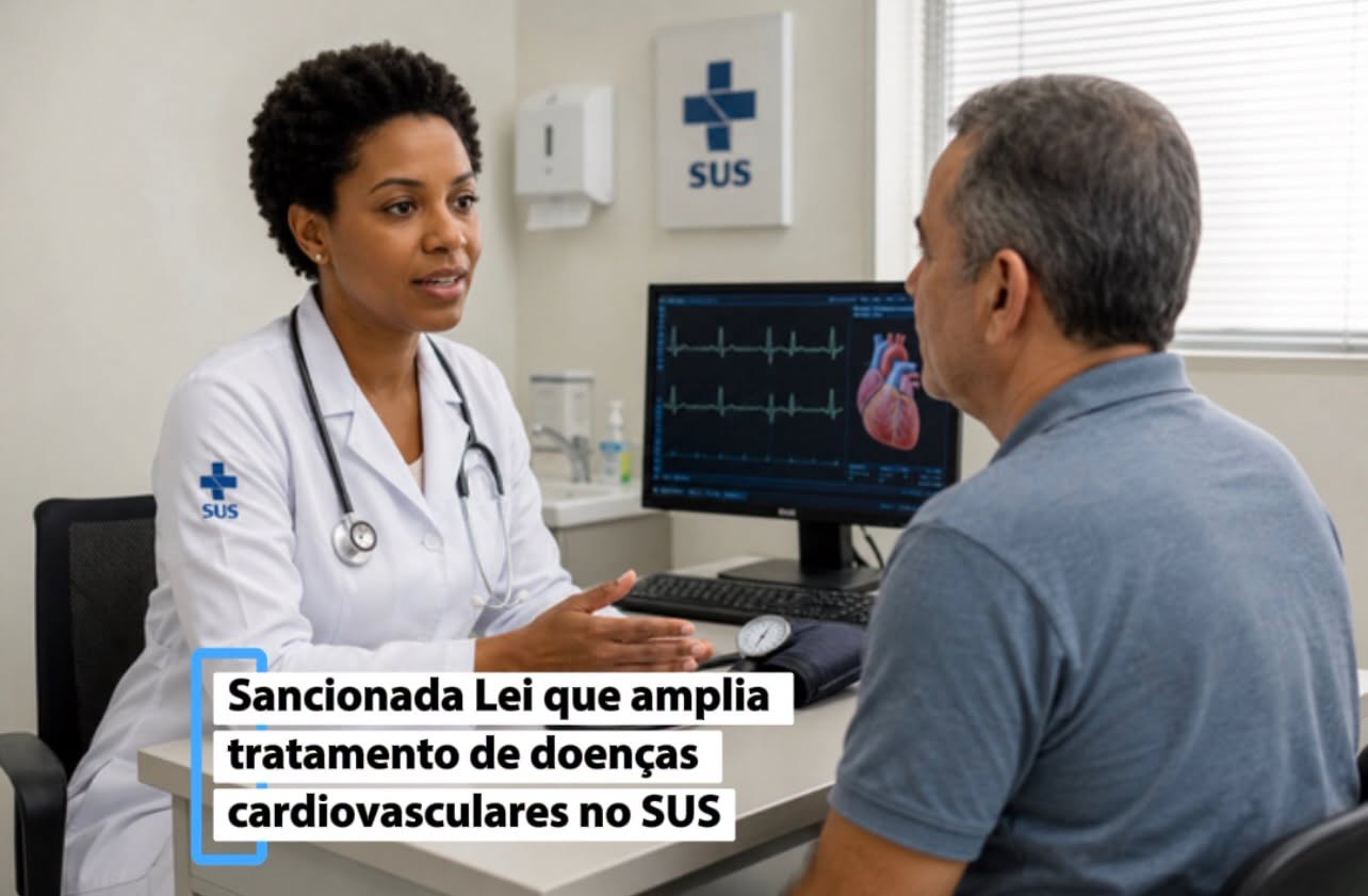 Lei amplia tratamento de doenças cardiovasculares no SUS