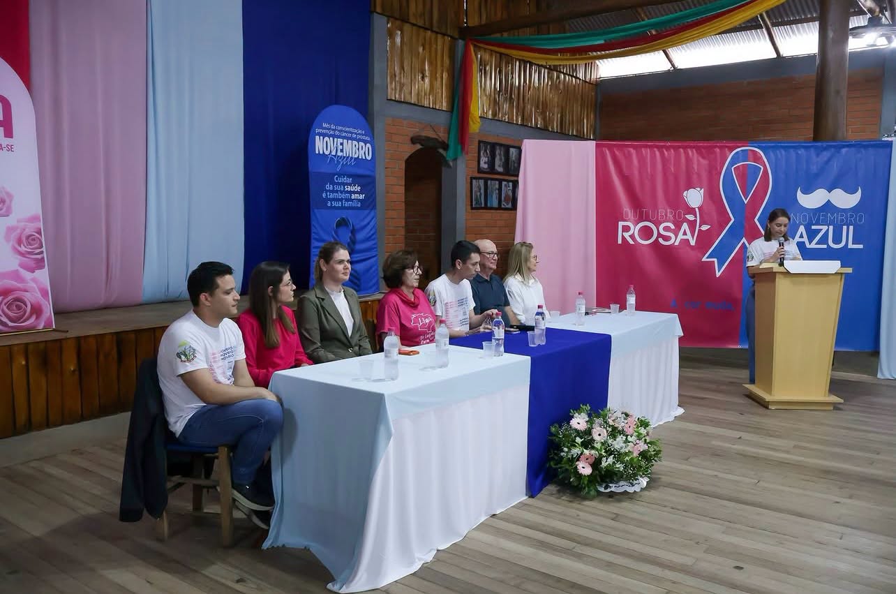 Pouso Novo Reúne Comunidade em Evento Alusivo ao Outubro Rosa e Novembro Azul