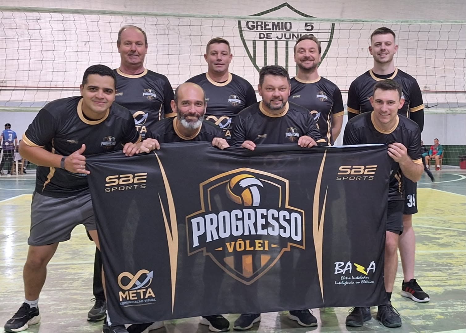 Progresso na Final Invicta do Campeonato Municipal de Vôlei de Boqueirão do Leão
